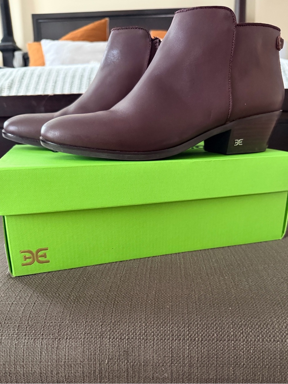 Sam Edelman Petty Leather Ankle Boot